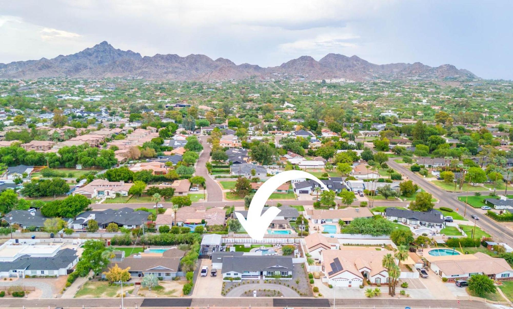 Hotel Homes - The Camelback Manor Phoenix Eksteriør bilde